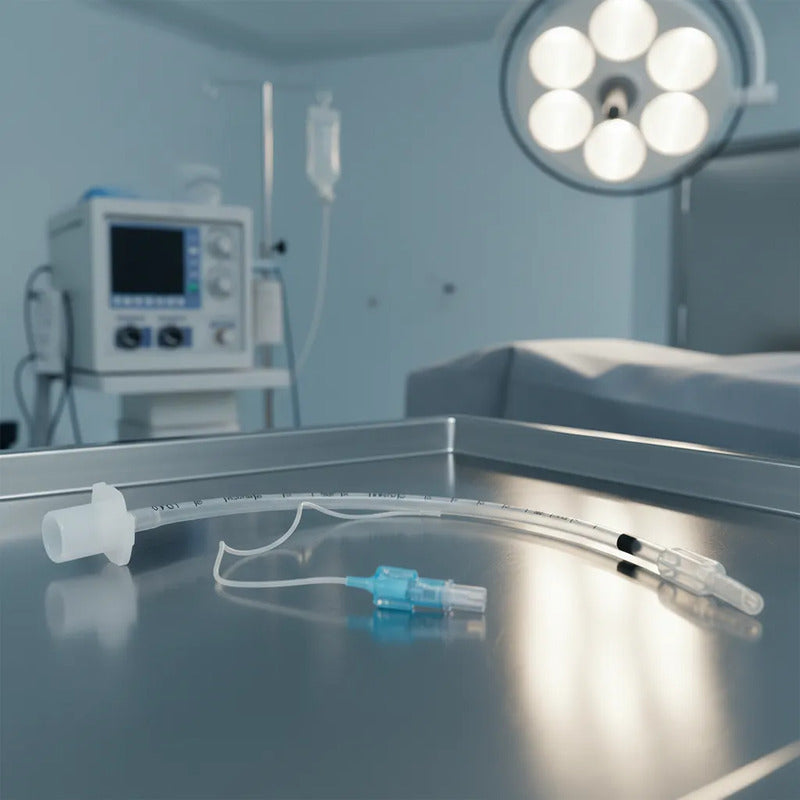 Tubo Endotraqueal Con Globo Por Pieza ( Tamaños A Elegir)