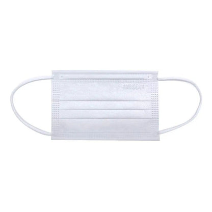 Cubrebocas Tricapa Blanco Infantil Ambiderm 50pz