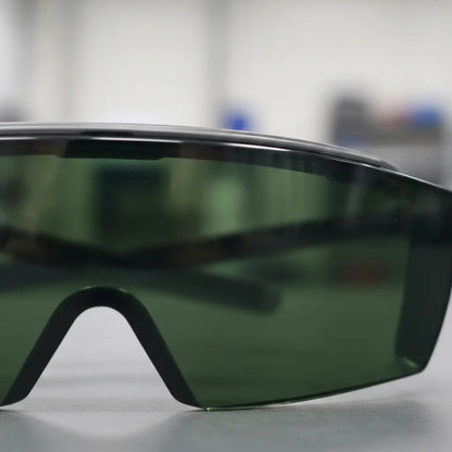 Lentes Para Laser De Diodo Azul 450 Nm (certificado) Verde Claro