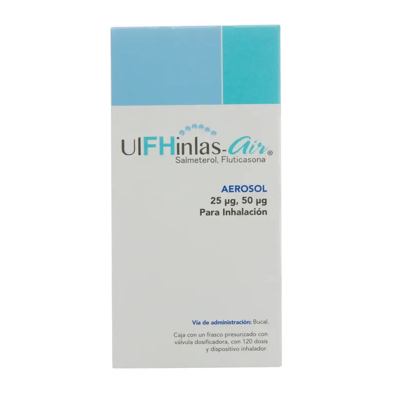 Ulfhinlas-air Aerosol 0,333/3,333 Mg, 1 Frasco Presurizado 120 Dosis
