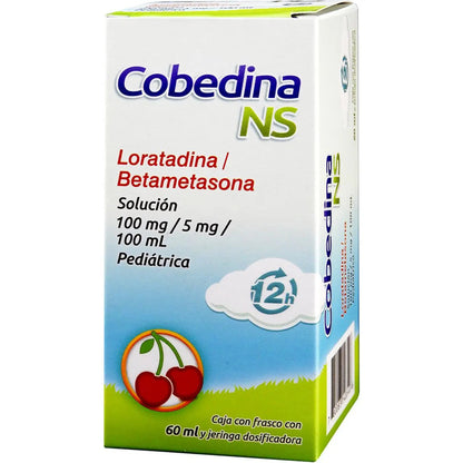 Cobedina Ns Solución 100 Mg/5 Mg, 1 Frasco 60 Ml + Dosificador