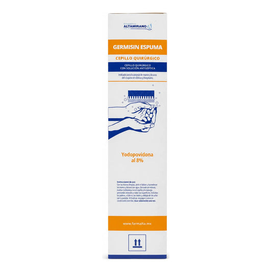 Cepillo Quirúrgico Solución Antiséptica 8% Yodopovidona 30pz