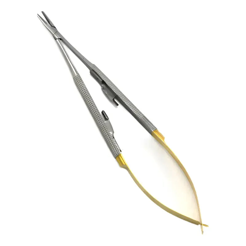 Porta Aguja Castroviejo 16 Cm Automatico Tungsteno Premium