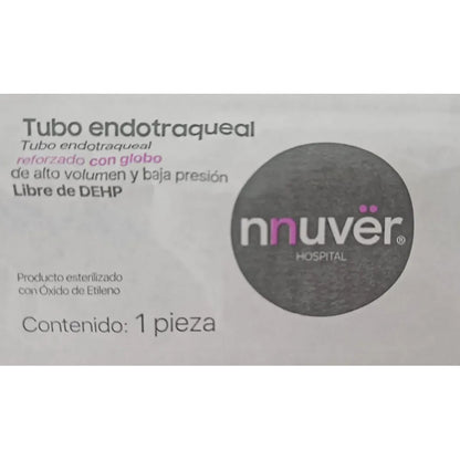 Tubo Endotraqueal Con Globo Con Alma De Acero Medidas Varias 7mm