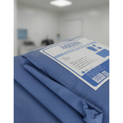 Paquete Para Cirugía Menor Ambiderm Azul Claro Lisa Unitalla