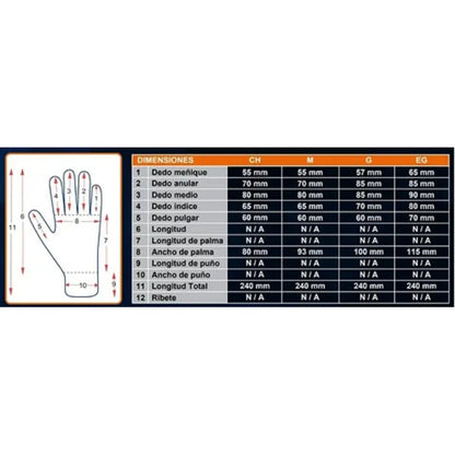 Guante De Latex Kid Gloves Ambiderm Chico Con 100 Piezas Color Con Polvo Sí Talla S Surtido P