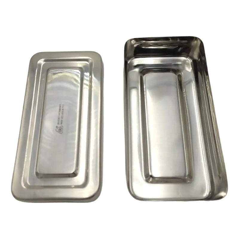 Caja Para Esterilizar Instrumental Medico Lisa 20x10x4 Cm