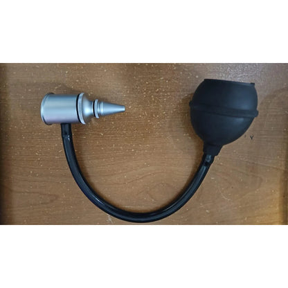 Especulós Otoscopio Para Valoracion De Membrana Timpanica Negro Y Plateado