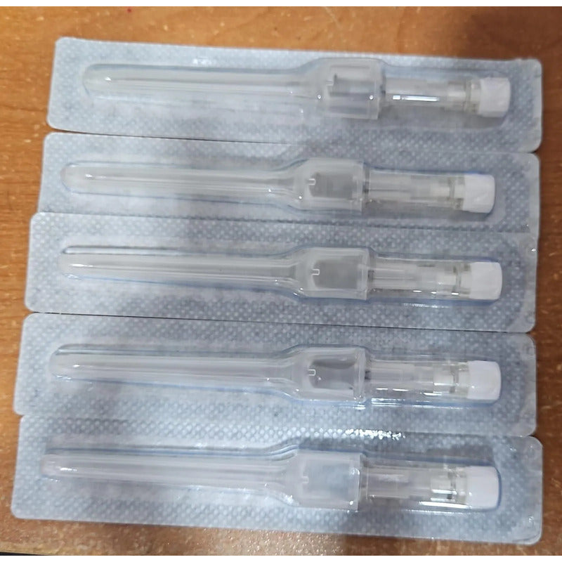5 Piezas D/catéter Periférico De Seguridad 18g Verde Premium