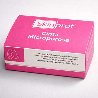 Cinta Tipo Micropore, Microporosa Piel 1/2pul, 1.25cmc/24 Caqui