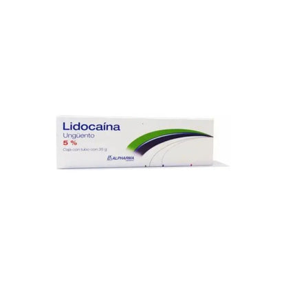 Lidocaína 5% Ungüento 35g - Laboratorio Alpharma