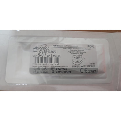 Sutura Pdx Polidioxanona Pds Atramat Ref Cvse1375/2 Gris Oscuro
