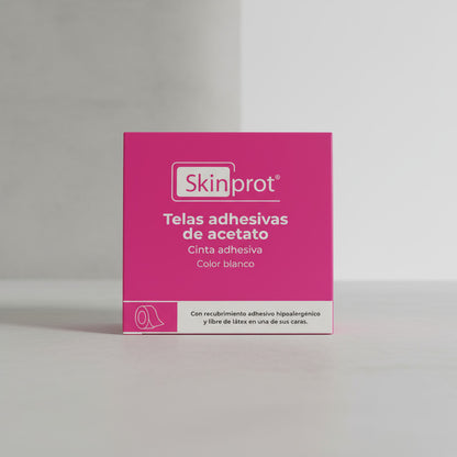 Tela Adhesiva De Acetato 7.50 Cm X 10 M Caja Con 4 Pzas