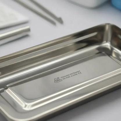 Caja Para Esterilizar Instrumental Medico Lisa 20x10x4 Cm