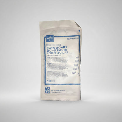 Cotonoide Neuroquirúrgico Medline De 1.27 X 7.62 Cm Agua