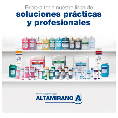 Farmacéuticos Altamirano | Jabón Antibenzil Concentrado Nf Rojo (3.75 Lts.) - Solución Desinfectante - Exclusivo Para Profesionales De La Salud