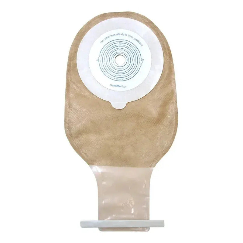 Sensimedical Bolsa De Colostomía O Ilestomia Adulto 4 Pzas Beige