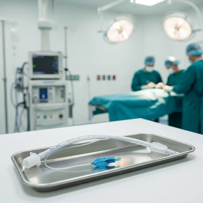 Tubo Endotraqueal Con Globo Con Alma De Acero Medidas Varias 8mm