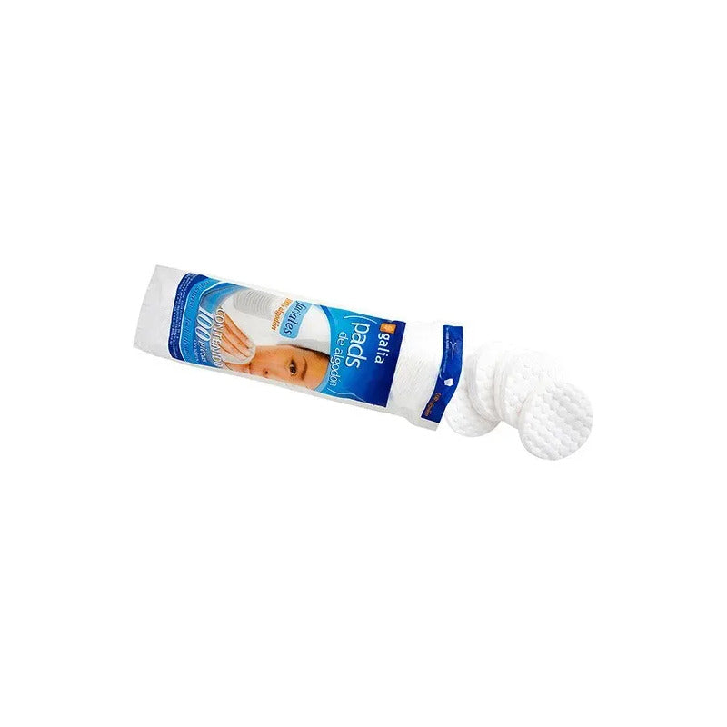 6 Bolsas C/100 Pads Faciales De Algodon Para Desmaquillar