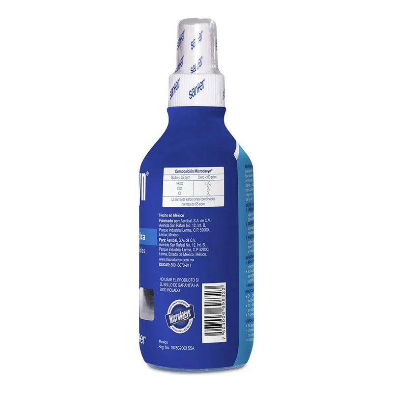 Solución Esterilizante Para Heridas 240 Ml Microdacyn Neutra
