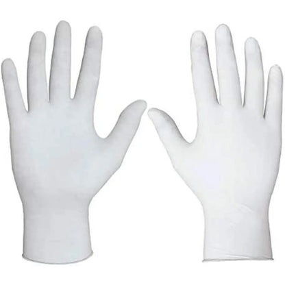 Guantes De Látex Estériles Ambiderm, Medianos, Con 100 Piezas Y Acabado Liso Natural M