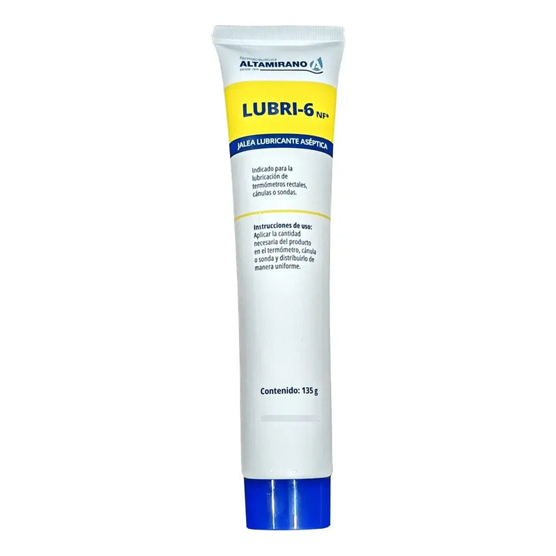 Jalea Lubricante Aséptica 135 G Lubri-6 Uso Clinico