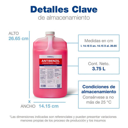 Jabón Antibenzil Concentrado P/desinfectar Instrumental Qx