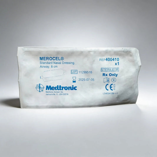 Tapon Nasal Merocel Tubo Para Via Aerea Varios Tipos Con Vetilacion 8cm