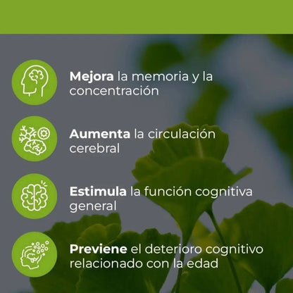 Nemoril Ginkgo Biloba Caja Con 30 Caps. 40 Mg Gel Pharma