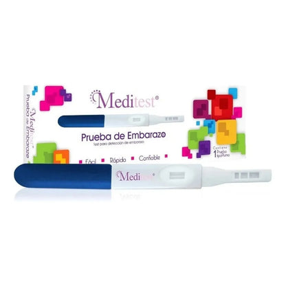 Prueba De Embarazo Meditest Tipo Pluma No Digital 1 Unidad