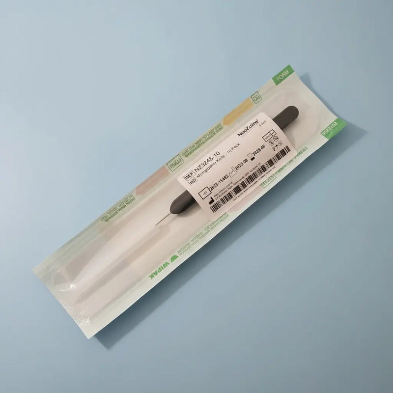 Cuchillo Para Miringotomia ,miringotomo Orl Mango Plastico