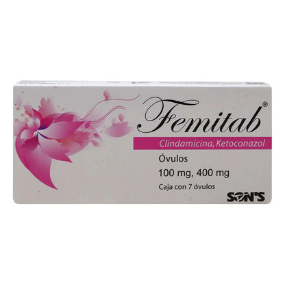 Femitab C/7 Óvulos 100/400 Mg.