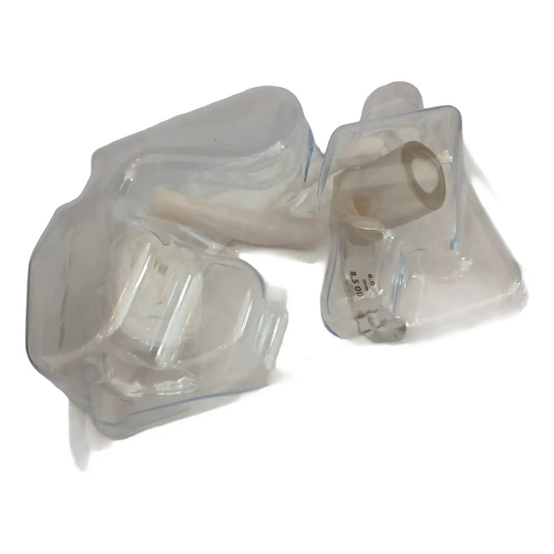 Tubo De Traqueostomia Pediatrico Largo Sin Mango 6.0