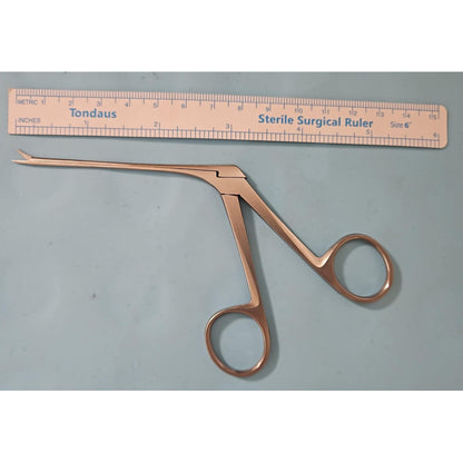 Tijera Recta Para Cirugia De Oido Para Otorrinolaringogia Tijera 5mm De Corte