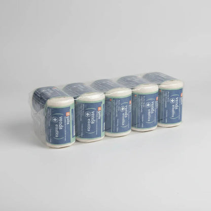 12 Vendaa Elastica 10cm X 5m Uso En Hogar, Clinico, Farmacia Blanco