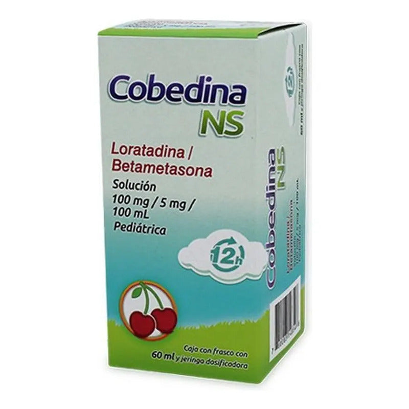Cobedina Ns Solución 100 Mg/5 Mg, 1 Frasco 60 Ml + Dosificador