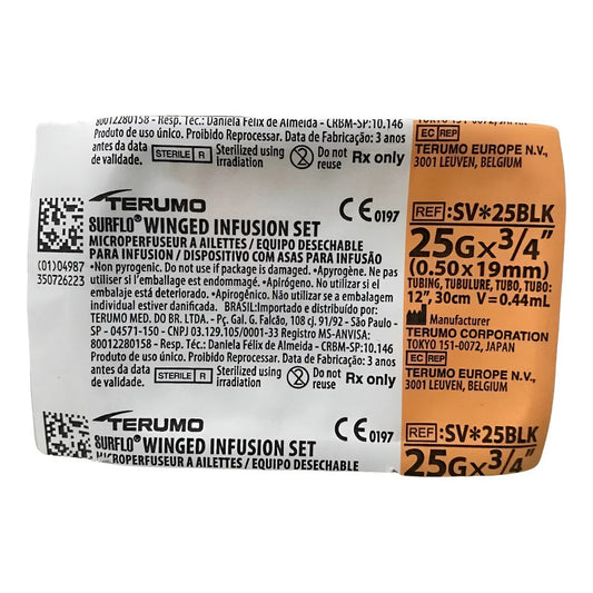 Lote De 5 Sets Para Infusion Mariposa 25gx19mm (3/4)