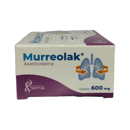 Murreolak Acetilcisteína 600mg Dos Tubos Con 10 Pastillas