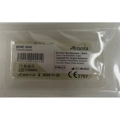Cera Para Huesos Atramat Ch-2.5 Para Sutura Médica Beige