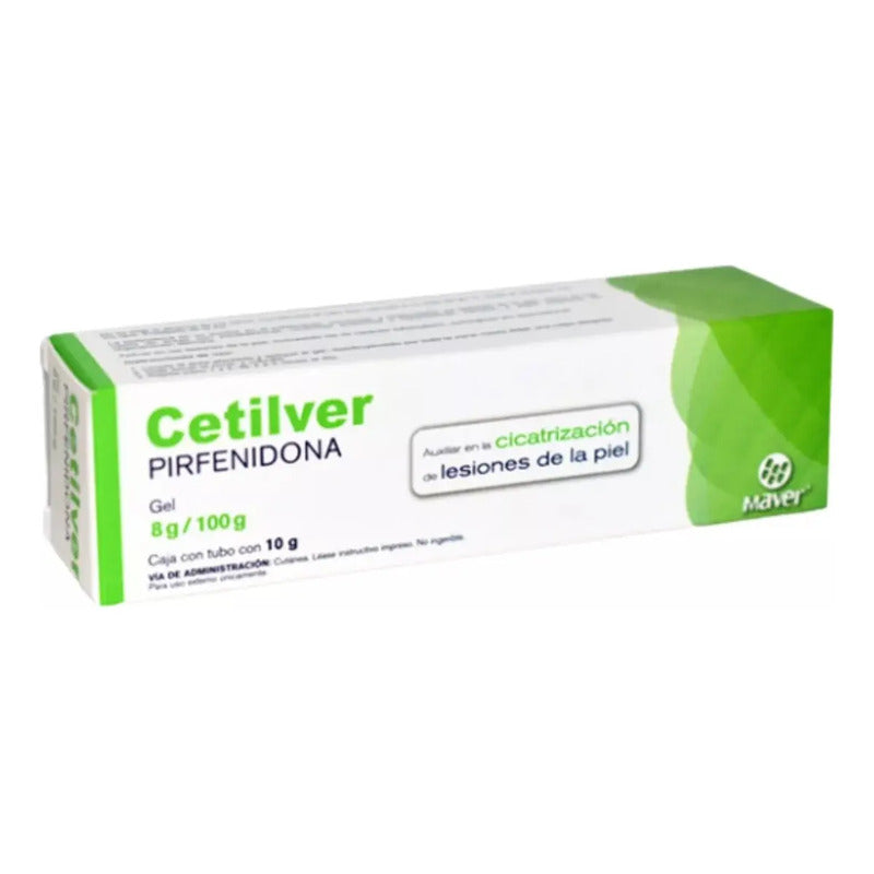 Gel Cetilver Pirfenidona 8% 10g Para Cuidado De La Piel Todo Tipo Día Noche Todo Tipo De Piel