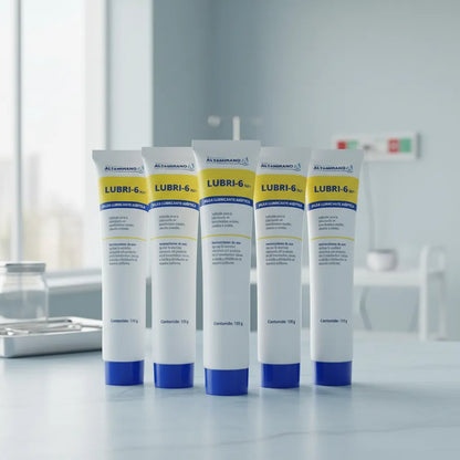 Jalea Lubricante Aséptica Lubri-6 Paq C/5 Pzas Usos Varios