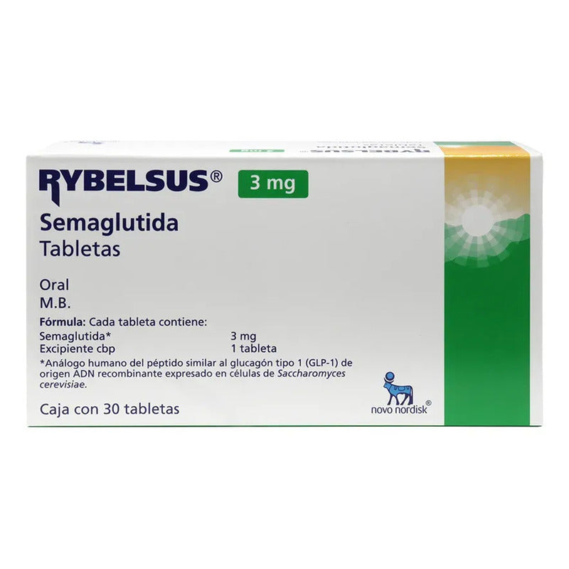 Rybelsus Tableta 3 Mg, 30 Tabletas