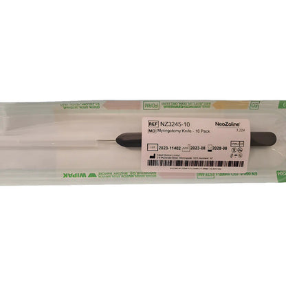 Cuchillo Para Miringotomia ,miringotomo Orl Mango Plastico