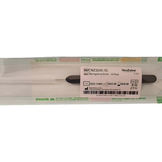 Cuchillo Para Miringotomia ,miringotomo Orl Mango Plastico
