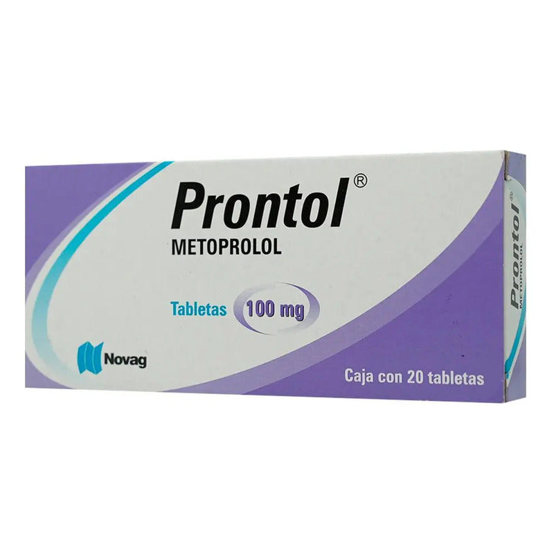 Prontol Tabletas 100 Mg, 20 Tabletas
