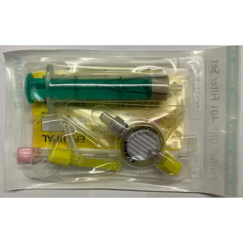 5 Piezas De Set Para Anestesia Epidural Perifix 402 16g