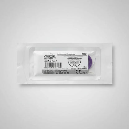 Sutura Pdx 2-0 Redondo 26mm Polidioxanona Pds Atramat Sr2673 Violeta