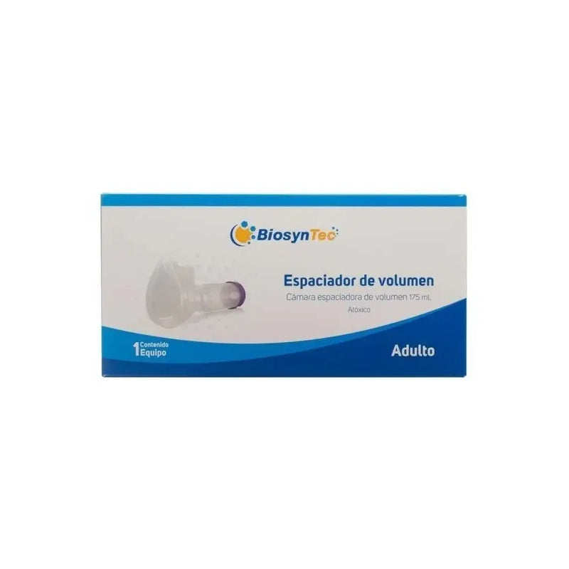 Cámara Espaciadora De Volumen Adulto 175 Ml Biosyntec