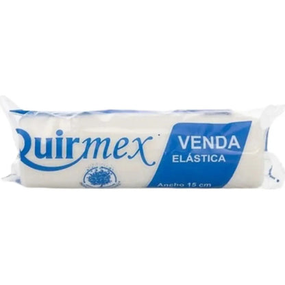 12 Vendas Elásticas Quirmex 15cmx5m Algodón Usos Varios