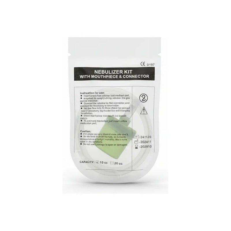 Kit Micronebulizador Con Boquilla 10cc Verde Lima